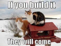 Image result for if you build it they will come